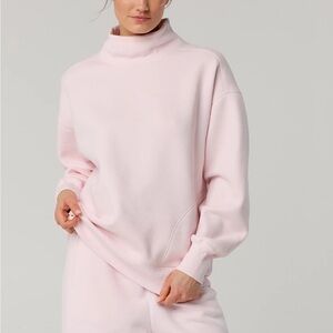 OFFLINE By Aerie Cloud Fleece Oversized Mockneck Sweatshirt NWT